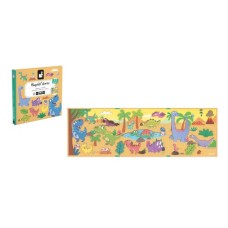 Розвиваюча іграшка Janod Магнітні історії Динозаври 30 елементів (J05450)