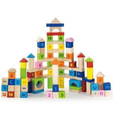 Кубики Viga Toys Кубики Алфавит и числа (50288)