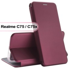Чохол до мобільного телефона BeCover Exclusive Realme C75 / C75x Red Wine (713512)