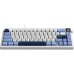 Клавіатура Ajazz AK650 Sea Salt Switch USB UA White/Blue (AK650-SS-BWB)
