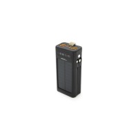 Батарея універсальна ACL 30000mAh, SOLAR, TypeC + Lighting, Black (PW-90B)