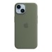 Чохол до мобільного телефона Apple iPhone 14 Silicone Case with MagSafe - Olive,Model A2910 (MQU83ZE/A)