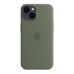 Чохол до мобільного телефона Apple iPhone 14 Silicone Case with MagSafe - Olive,Model A2910 (MQU83ZE/A)