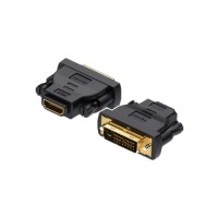 Перехідник DVI(24+1) Male to HDMI Female black Vention (ECDB0)