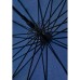 Парасоля Krago тростина, 16 спиць з дерев''яною ручкою синя (umb-7-002)