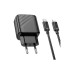 Зарядний пристрій HOCO CS23A USB-C PD30W + 1xUSB QC3.0 + cable USB-C to Lightning black (6942007609951)