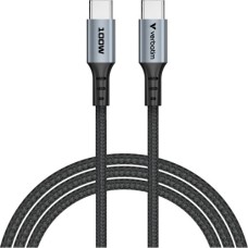 Дата кабель USB-C to USB-C 1.2m 100W black Verbatim (31846)