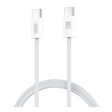 Дата кабель USB-C to USB-C 1.0m 60W white XO (NBQ273_C_White)