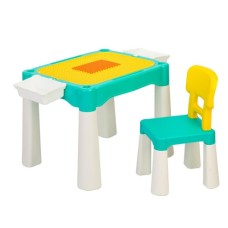 Дитячий стіл BanBao для навчання та конструювання (конструктор в комплекті) (ХК-9090)