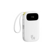 Батарея універсальна Baseus EnerFill FC31 Qpow 3 20000mAh 45W PD/3.0 QC/4.0 White (E0028D01)