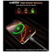 Дата кабель USB-C to USB-C 1.2m PD60W magnetic digital display nylon gray Choetech (XCC-1067-GY)