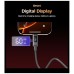 Дата кабель USB-C to USB-C 1.2m PD60W magnetic digital display nylon gray Choetech (XCC-1067-GY)