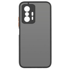 Чохол до мобільного телефона MakeFuture Xiaomi 11T/11T Pro Frame (Matte PC+TPU) Black (MCMF-X11T/11TPBK)