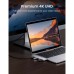 Концентратор Ugreen 2xUSB-C to HDMI + 2xUSB 3.0 + SD/TF + USB-C CM380 gray (80856)