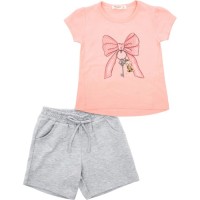 Набір дитячого одягу Breeze з бантиком (20998-116G-peach)