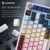 Клавіатура GamePro Asgard Valhalla Pro QLAB Sakura Switch RGB Bluetooth/Wireless/USB-C UA White (MK160-W-D-QS-PRO)