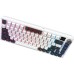 Клавіатура GamePro Asgard Valhalla Pro QLAB Sakura Switch RGB Bluetooth/Wireless/USB-C UA White (MK160-W-D-QS-PRO)