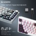 Клавіатура GamePro Asgard Valhalla Pro QLAB Sakura Switch RGB Bluetooth/Wireless/USB-C UA White (MK160-W-D-QS-PRO)