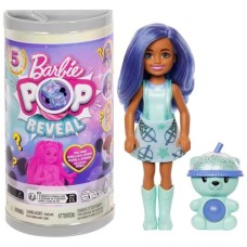 Лялька Barbie Челсі та друзі Pop Reveal серії Круті Бабл-ті (сюрприз) (HRK63)