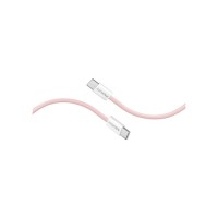 Дата кабель USB-C to USB-C ecoline-cc120.pink Promate (ecoline-cc120.pink)