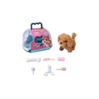 Інтерактивна іграшка Plush Pet Собачка з переноскою (3858894675371)