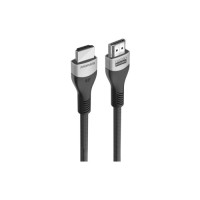 Кабель мультимедійний HDMI to HDMI 3.0m v2.1 grey Promate (primelink8k-300.grey)