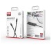 Дата кабель USB-C to USB-C 1.0m 100W braided black XO (NBQ199_С_Black)