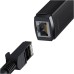 Перехідник USB-C to RJ45 Ethernet 1000Mbps black Baseus (WKQX000301)