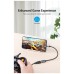 Перехідник USB 3.0 Type-C to USB AF (OTG) 0.15m Aluminum Alloy VENTION (CCXHB)