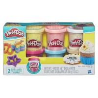 Набір для творчості Hasbro Play-Doh 6 баночек с конфетти (B3423)