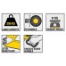 Візок вантажний Stanley до 300 кг, розмір платформи 40х19,5 см, вага 11,1 кг (SXWT-HT526)