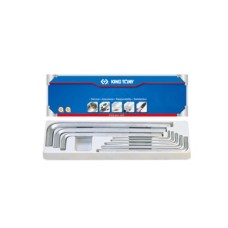 Ключ KING TONY шестигранний 8 шт. екстрадовгий Г-подібний 2-10 мм (20208MR)