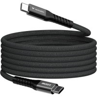 Дата кабель USB-C to USB-C 1.2m Magnetic 100W black Verbatim (31863)