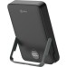 Батарея універсальна Atria 10000mAh, PD/20W, 15W Wireless MagSafe, Black (WPD-W57B)