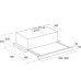 Витяжка кухонна Pyramida TL 60 (1100) FG IX WH