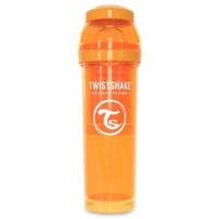 Пляшечка для годування Twistshake антиколькова 330 мл, помаранчева (24860)