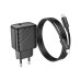 Зарядний пристрій HOCO CS22A Value USB-C PD30W + cable USB-C to USB-C Black (6942007609937)