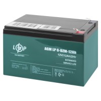 Батарея до ДБЖ LogicPower 12В 12 Ач (6-DZM-12) (3536)