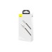 Дата кабель USB 2.0 AM to Lightning 1.0m Cafule Metal 2.4A black Baseus (CALJK-A01)