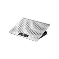 Підставка до ноутбука IceCoorel 10-15.6", 6*60mm 580 RPM, 2*USB, 350x225x26mm, Silver (A19)