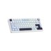 Клавіатура Aula F75 Pink Switch USB UA White (6978080504883)