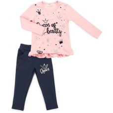 Набір дитячого одягу Breeze "QWEEN OF BEAUTY" (11421-92G-pink)