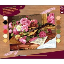 Набір для творчості Sequin Art PAINTING BY NUMBERS SENIOR Romantic Bouquet (SA1037)