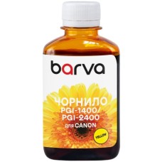 Чорнило Barva Canon PGI-1400/PGI-2400 180 мл, Y Pigm. (C1400-931)