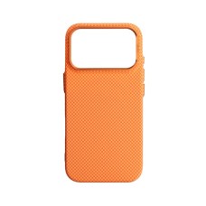 Чохол до мобільного телефона Armorstandart LikeCarbon2 MagCase Apple iPhone 17 Pro Kevlar Orange (ARM88556)