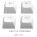 Клавіатура Dark Project ALU87 ABS RGB Mech G3MS Sapphire USB Violet (DPKB_VIOLET_87_ANSI_UA)