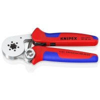 Затиск для клем KNIPEX для контактних гільз, шестигранний обжим (97 55 14)