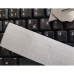 Наклейка на клавіатуру BestKey мініатюрна прозора, 56, білий (BKm3WhTr)