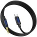 Кабель мультимедійний USB-C to 3.5mm M 1.0m silicone BL20 black BOROFONE (6941991114410)
