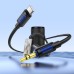 Кабель мультимедійний USB-C to 3.5mm M 1.0m silicone BL20 black BOROFONE (6941991114410)
